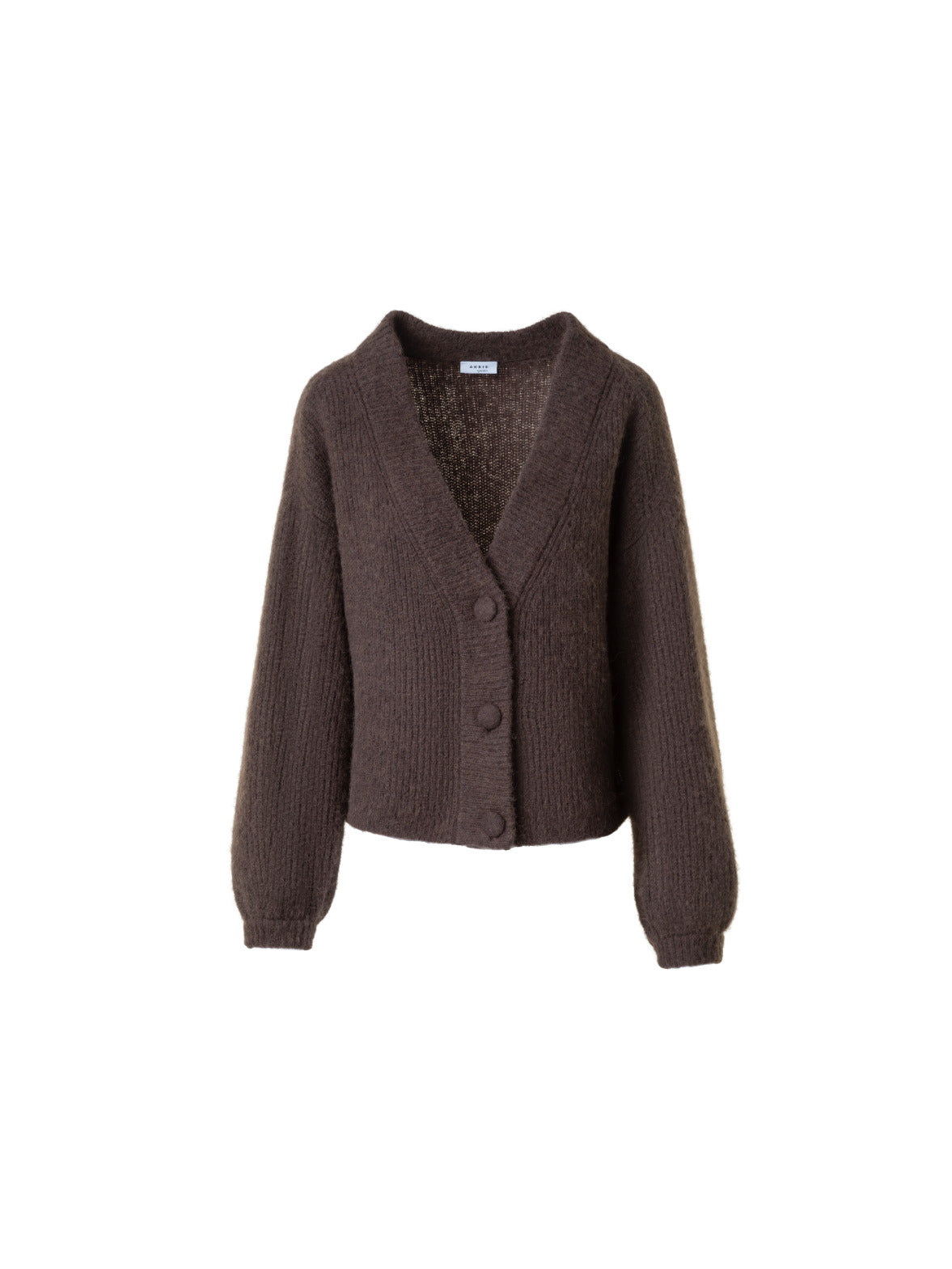 アルパカウールブレンド ・ニットカーディガン