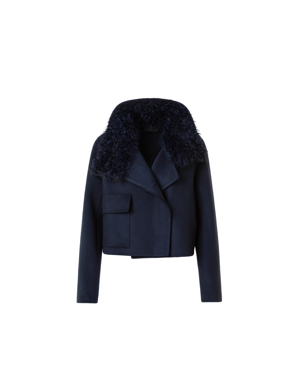 カシミアダブルフェイス ・ジャケット