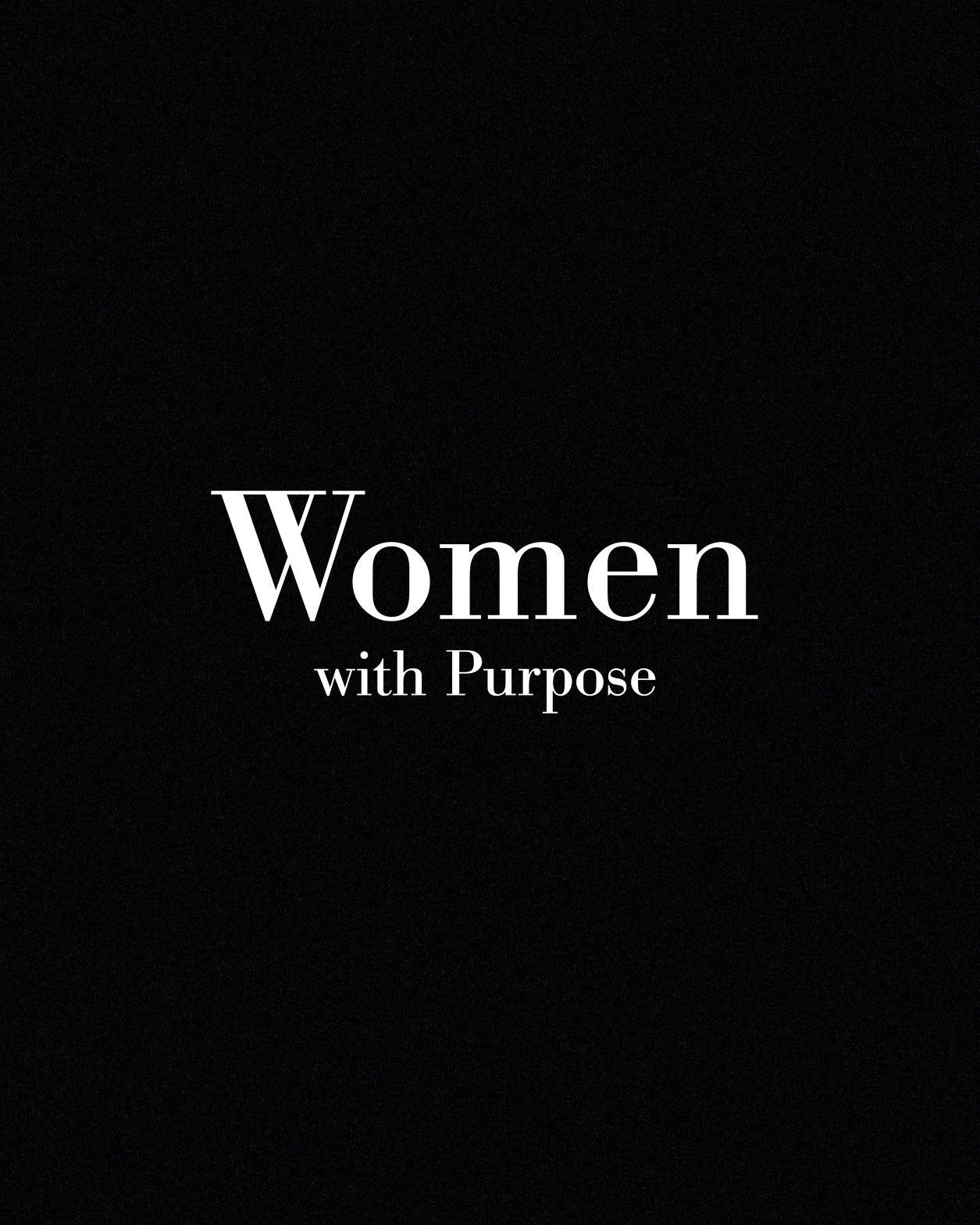 Women with Purpose