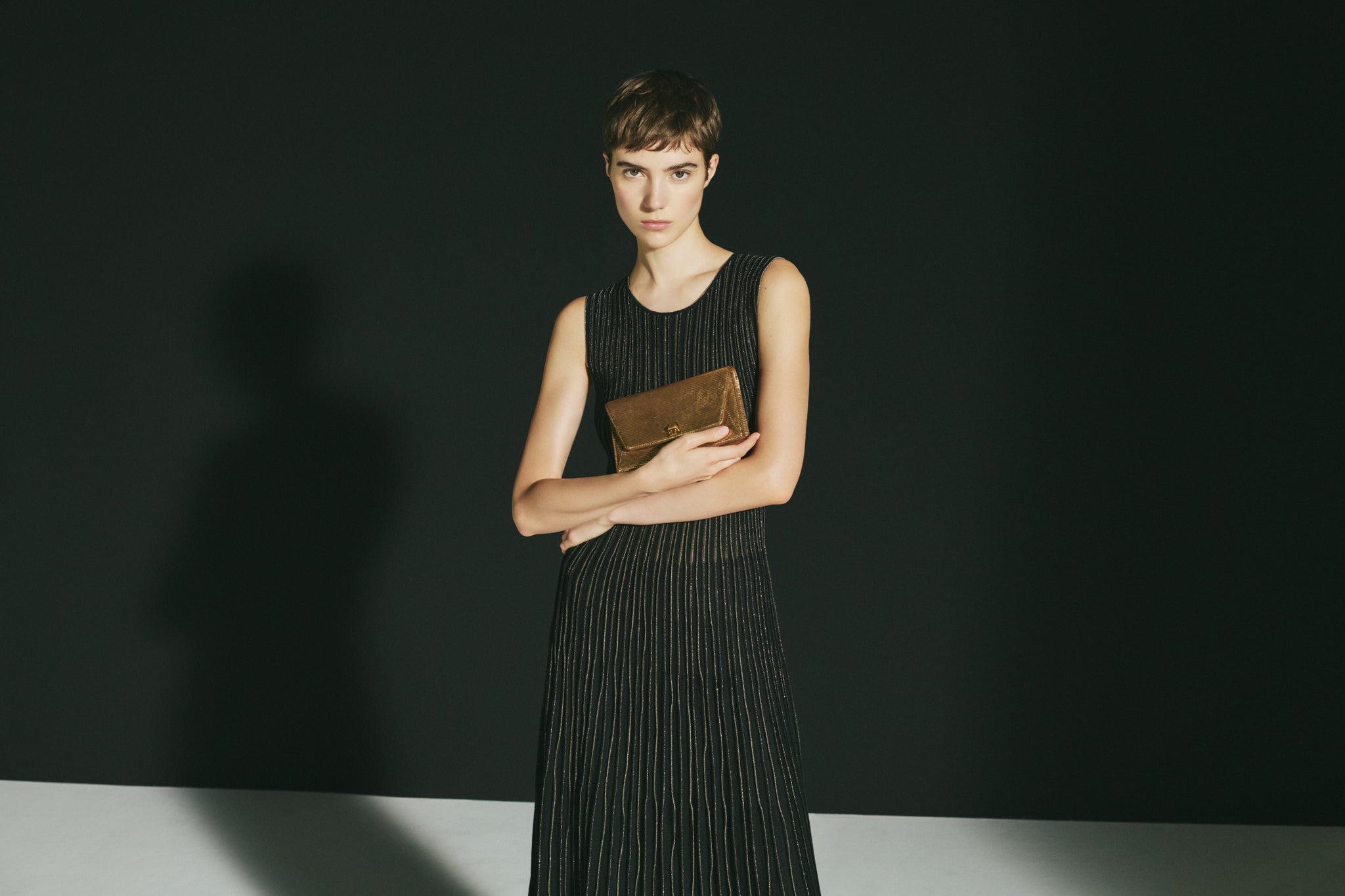 ウールシルク ・ドレス