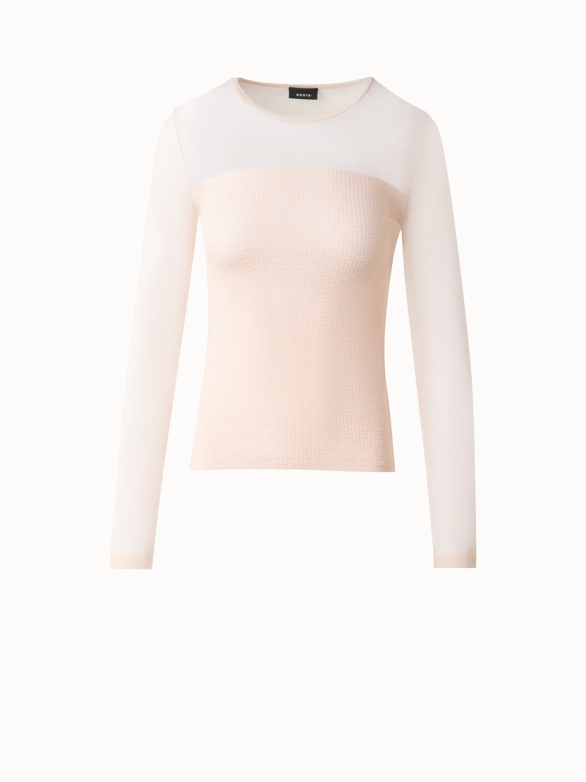 コットンブレンド ・ニットプルオーバー