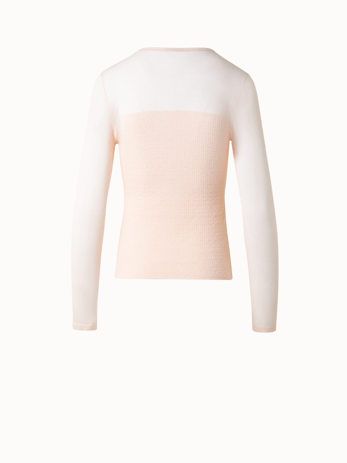 コットンブレンド ・ニットプルオーバー