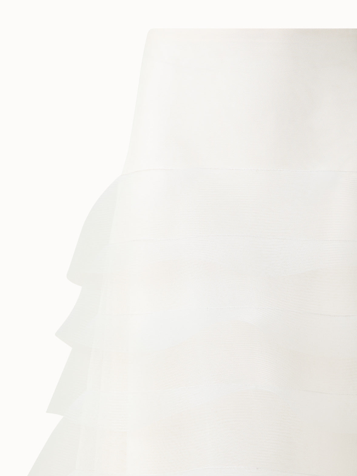 ビスコースブレンドチュール ・スカート