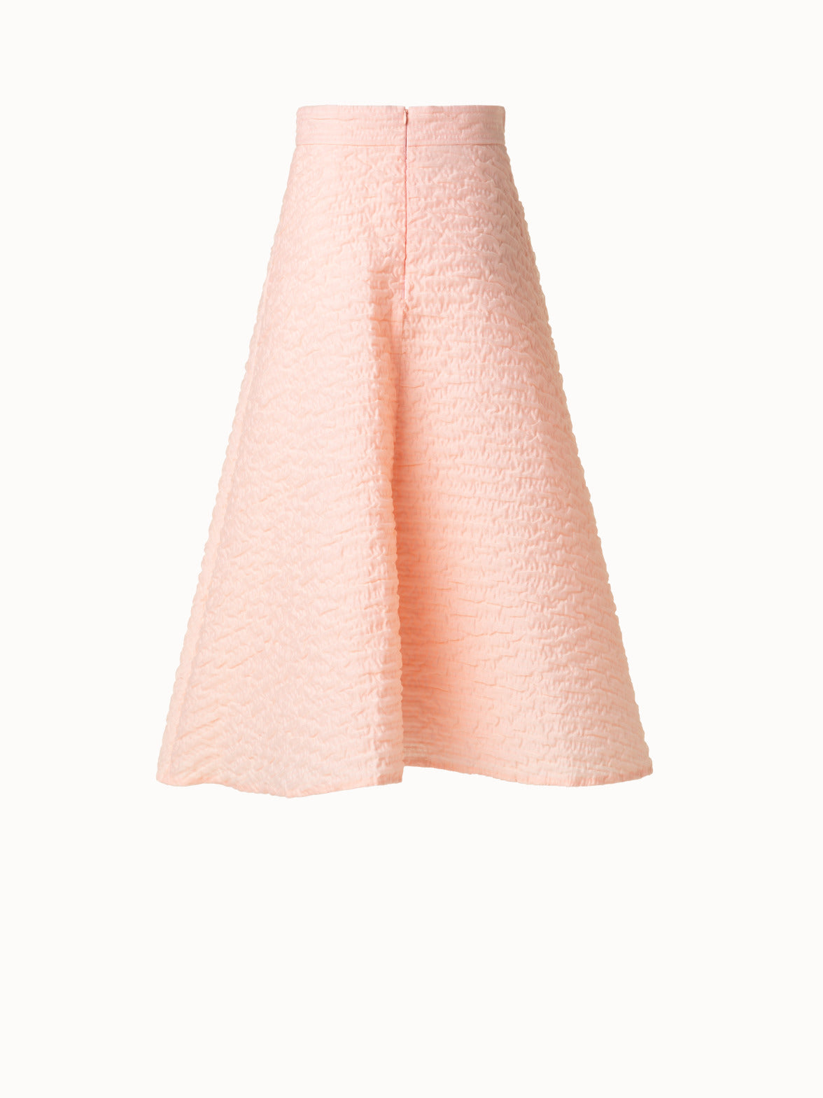 3D テクノ コットン ブレンドオーガン ・スカート