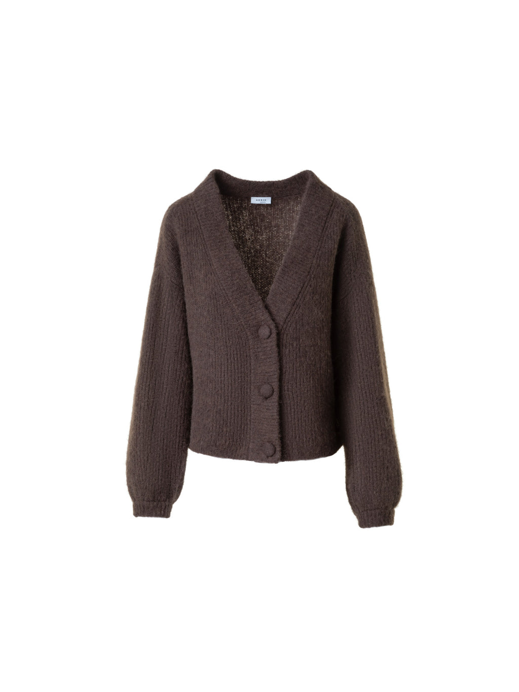 アルパカウールブレンド ・ニットカーディガン