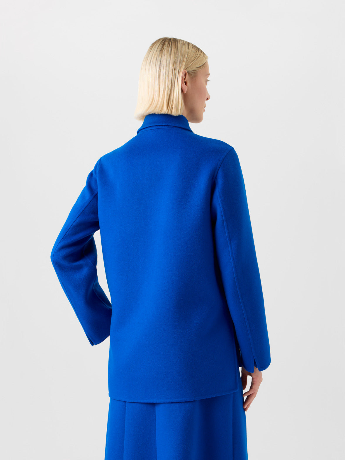 カシミヤダブルフェイス ・ジャケット