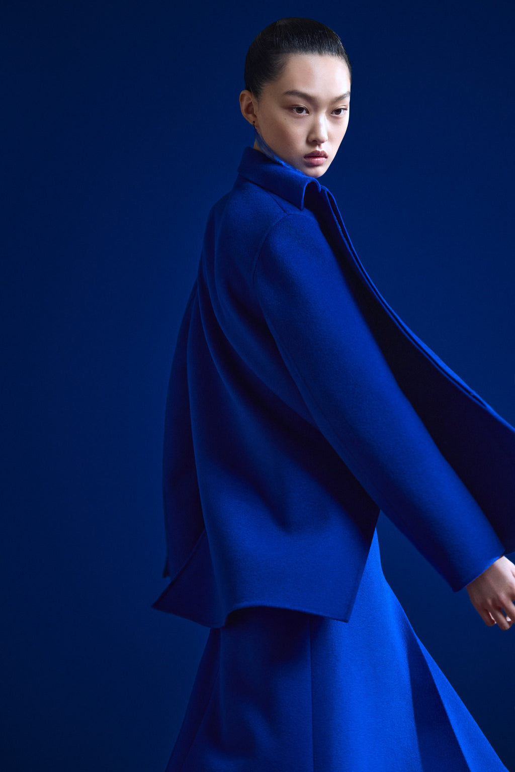 カシミヤダブルフェイス ・ジャケット