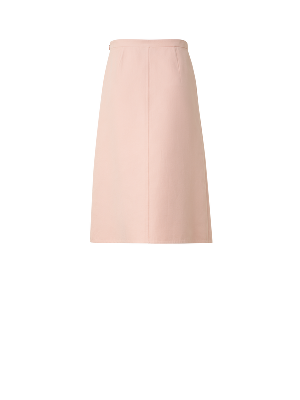 コットンシルクダブルフェイス ・スカート