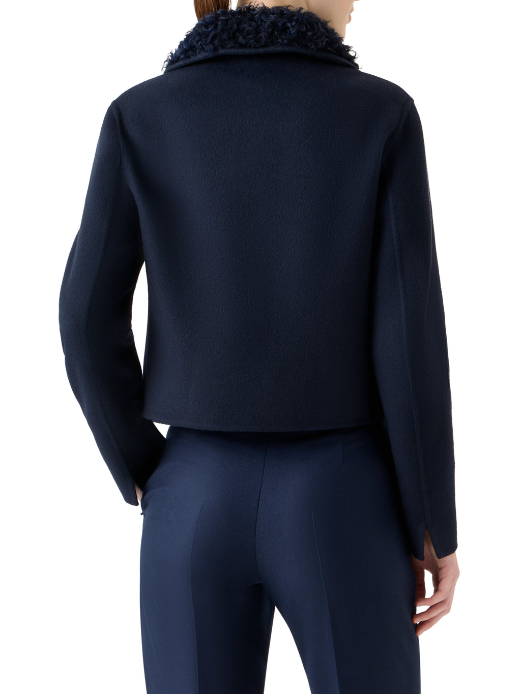 カシミアダブルフェイス ・ジャケット