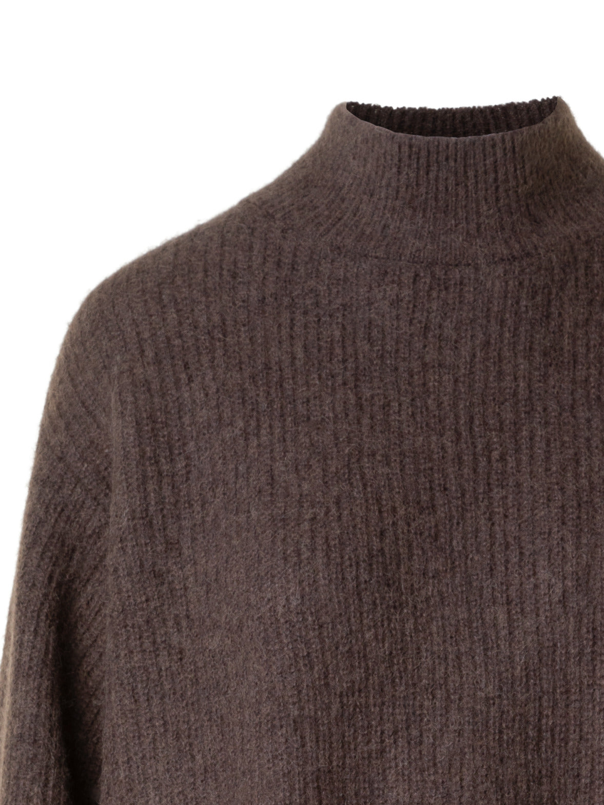 アルパカウール モッサ ニットプルオーバー H＞アルパカウール モッサ ニットプルオーバー