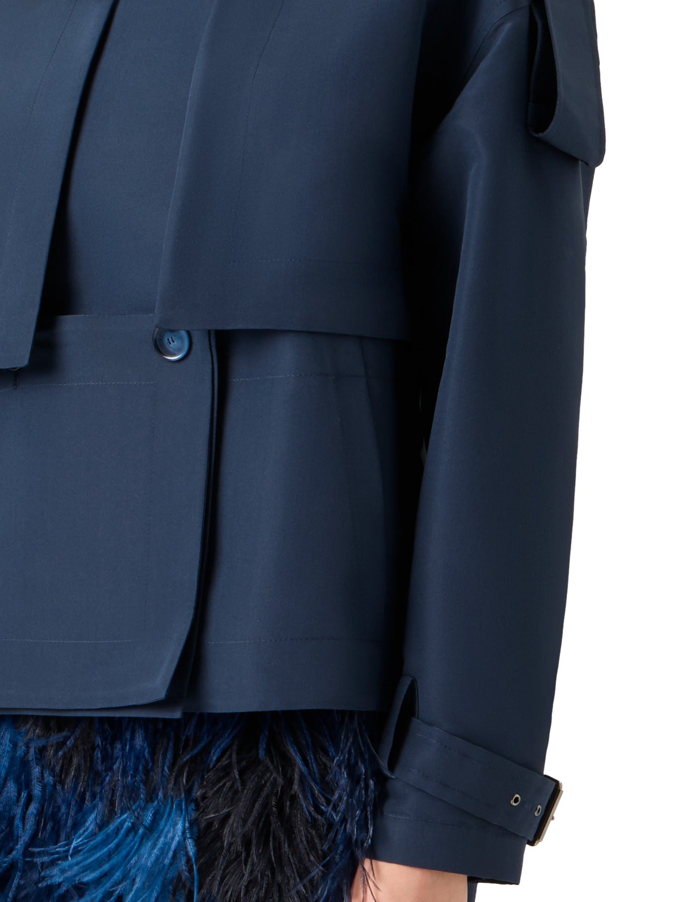 オットマンシルク ・コート“The Duo Trench Coat（デュオ・トレンチ