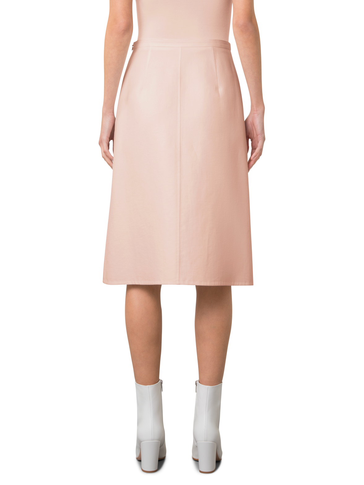 コットンシルクダブルフェイス ・スカート