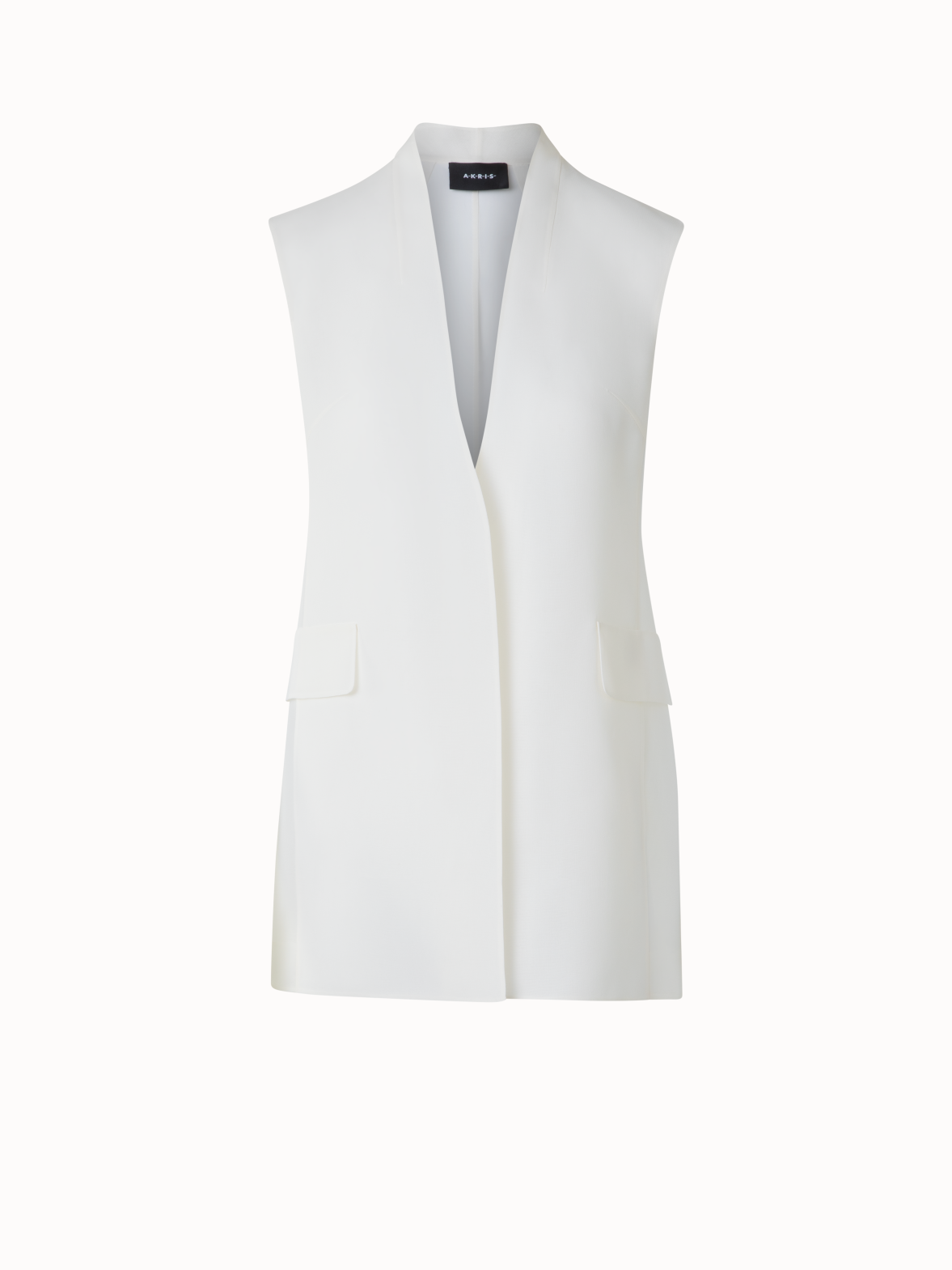 ウールダブルフェイス ・ジレ