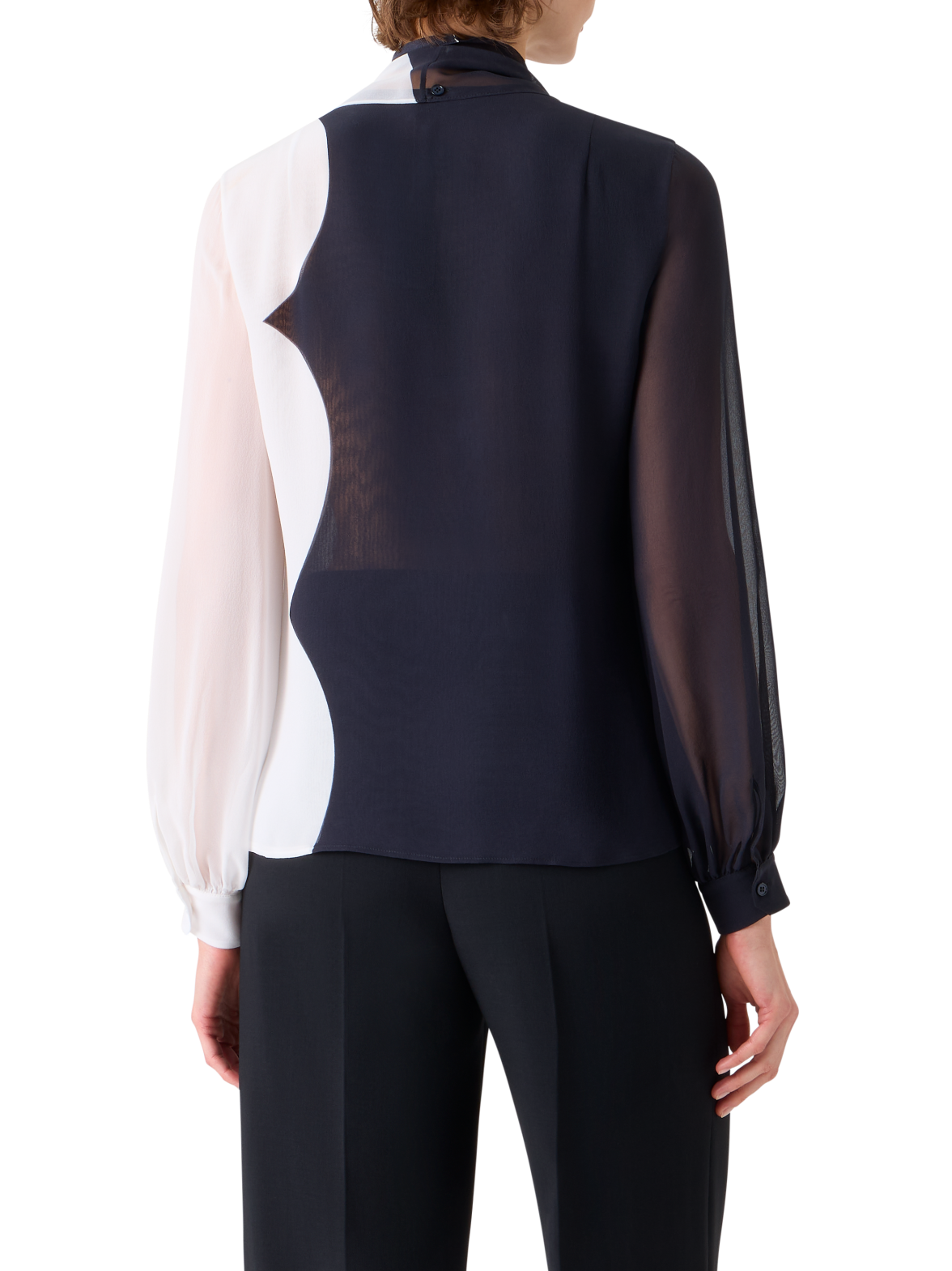 シルクジョーゼット ・ブラウス