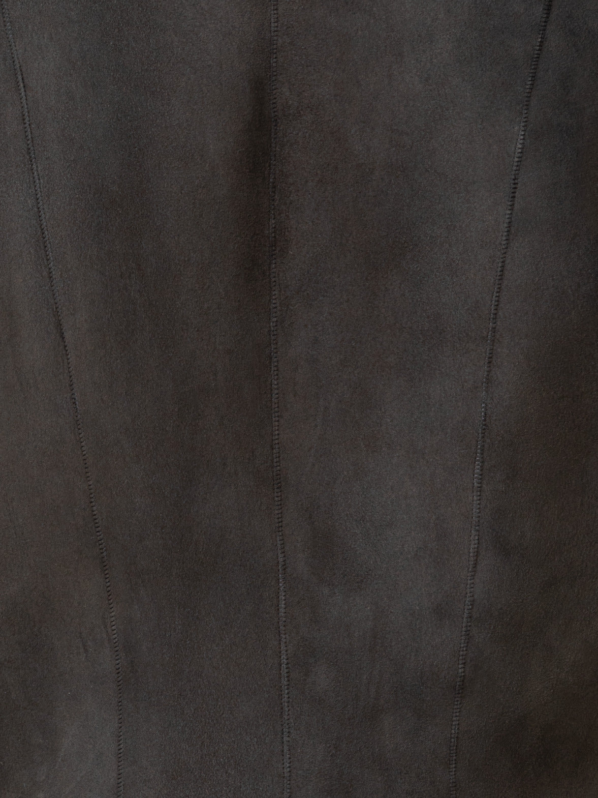 Reversible Shearling Gilet - brown