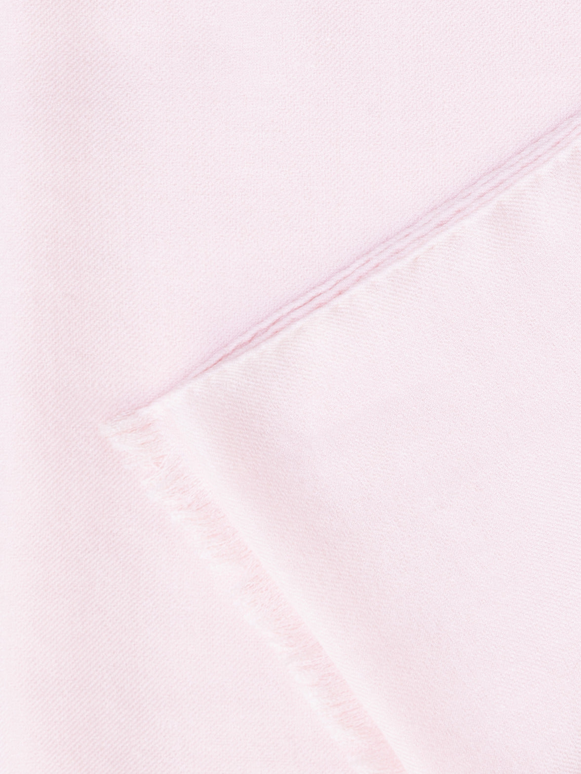 Fringed Cashmere Silk Scarf - pink