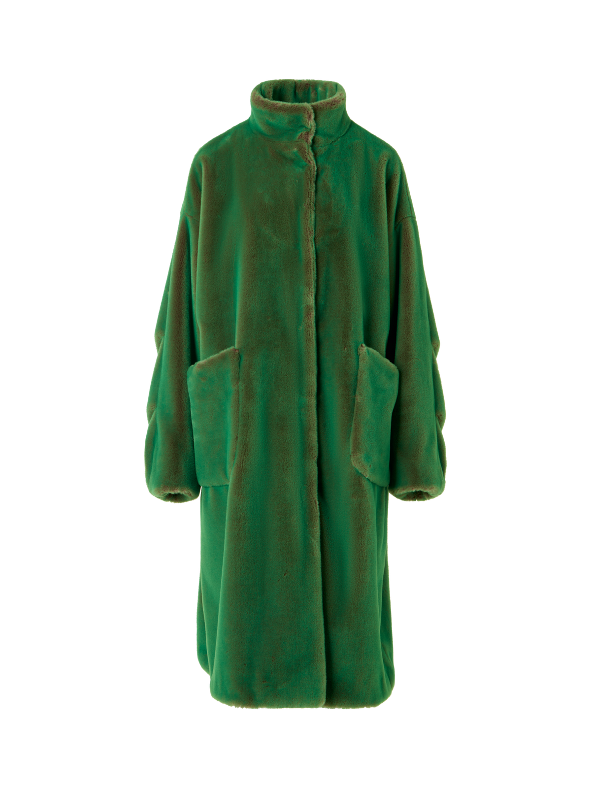 Designer シャンジャンフェイクファー コート The Lucas Coat（ルーカス・コート） - グリーン