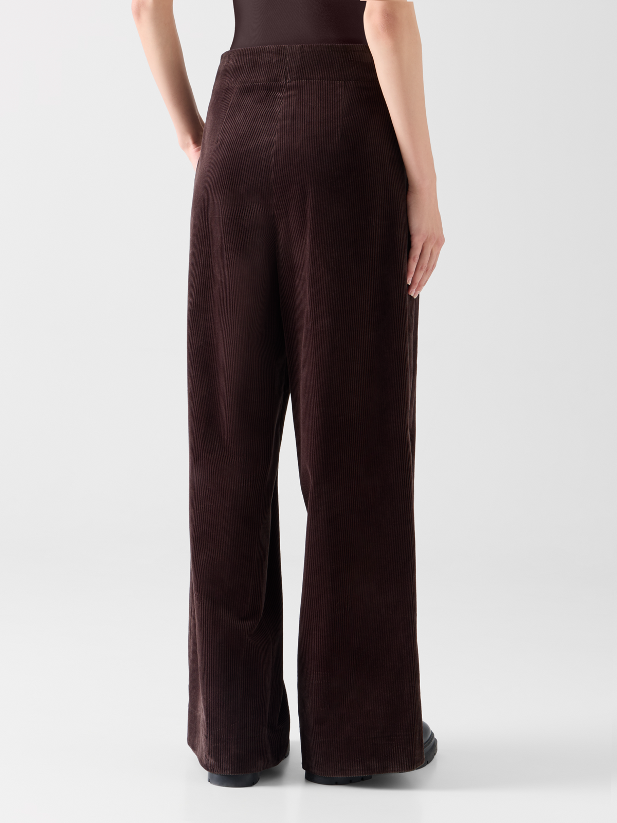 Designer コットンコーデュロイ パンツ The Florence Pants（フローレンス・パンツ） - ブラウン 