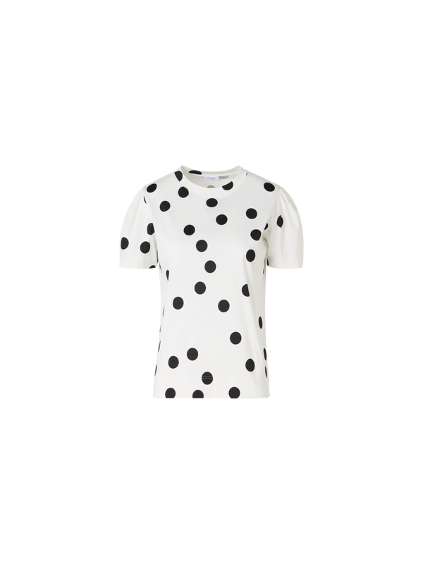Designer コットンジャージ ・Tシャツ - ホワイト