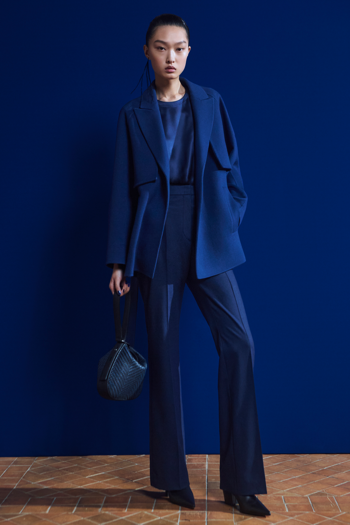 Designer アクリス アンナ リトルホーボー - ネイビー - ブルー #editorial