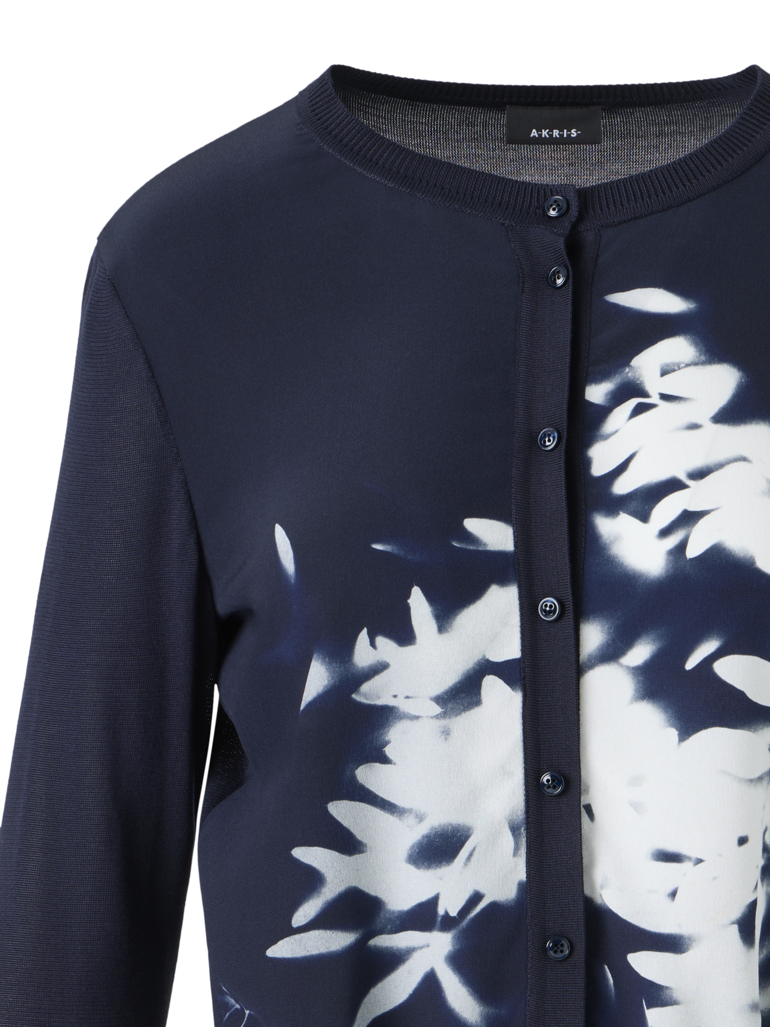 Designer シルク ・ニットカーディガン