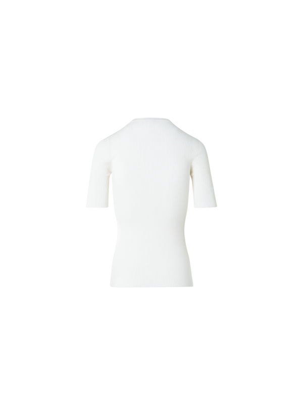 Designer シルクコットン ・ニットプルオーバー