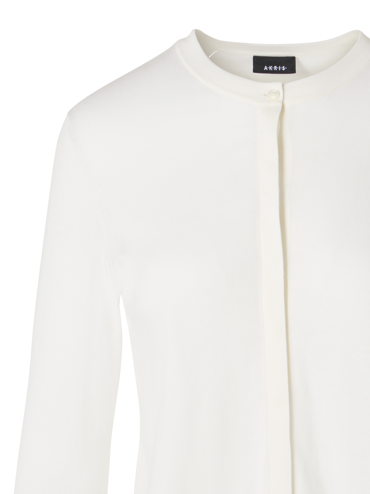 Designer シーアイランドコットン ・ニットカーディガン - エクリュ
