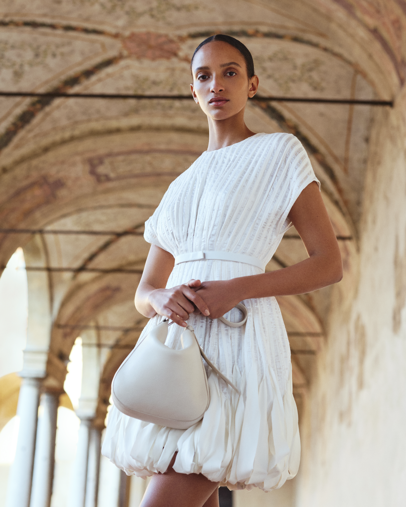 Designer アンナ リトルホーボー - エクリュ - ホワイト 