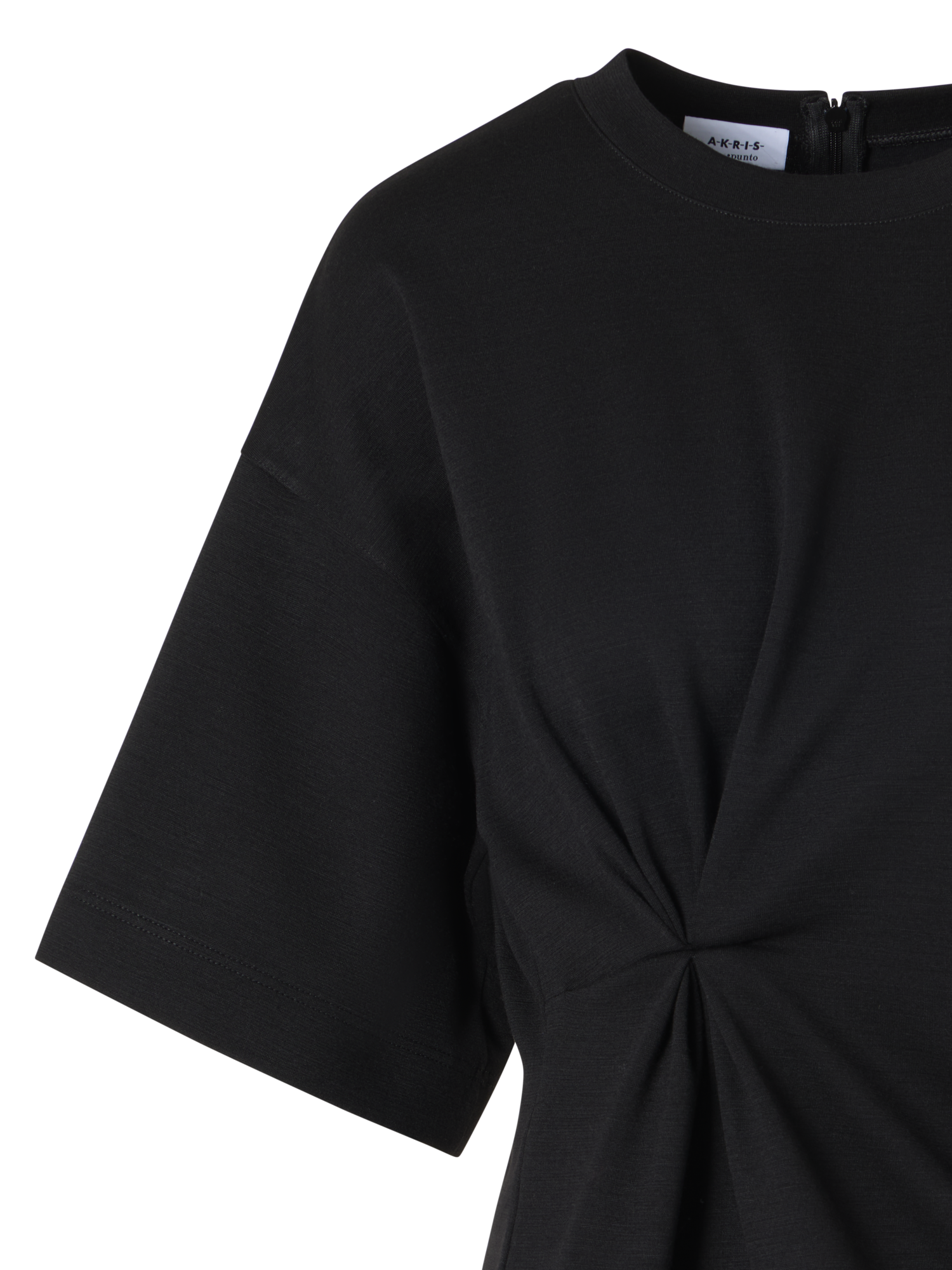 Designer コットンジャージ ・Tシャツ - ブラック