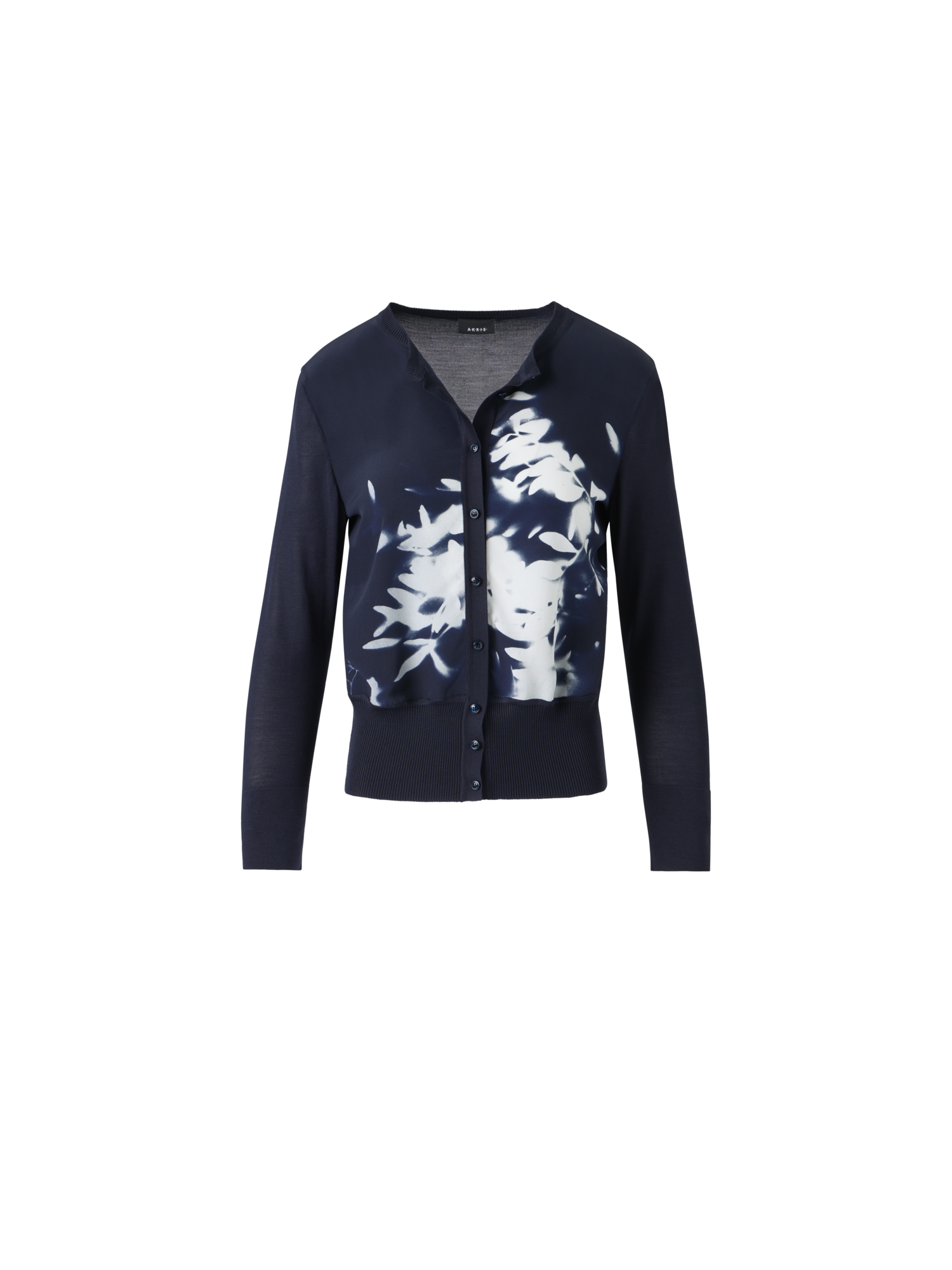 Designer シルク ・ニットカーディガン