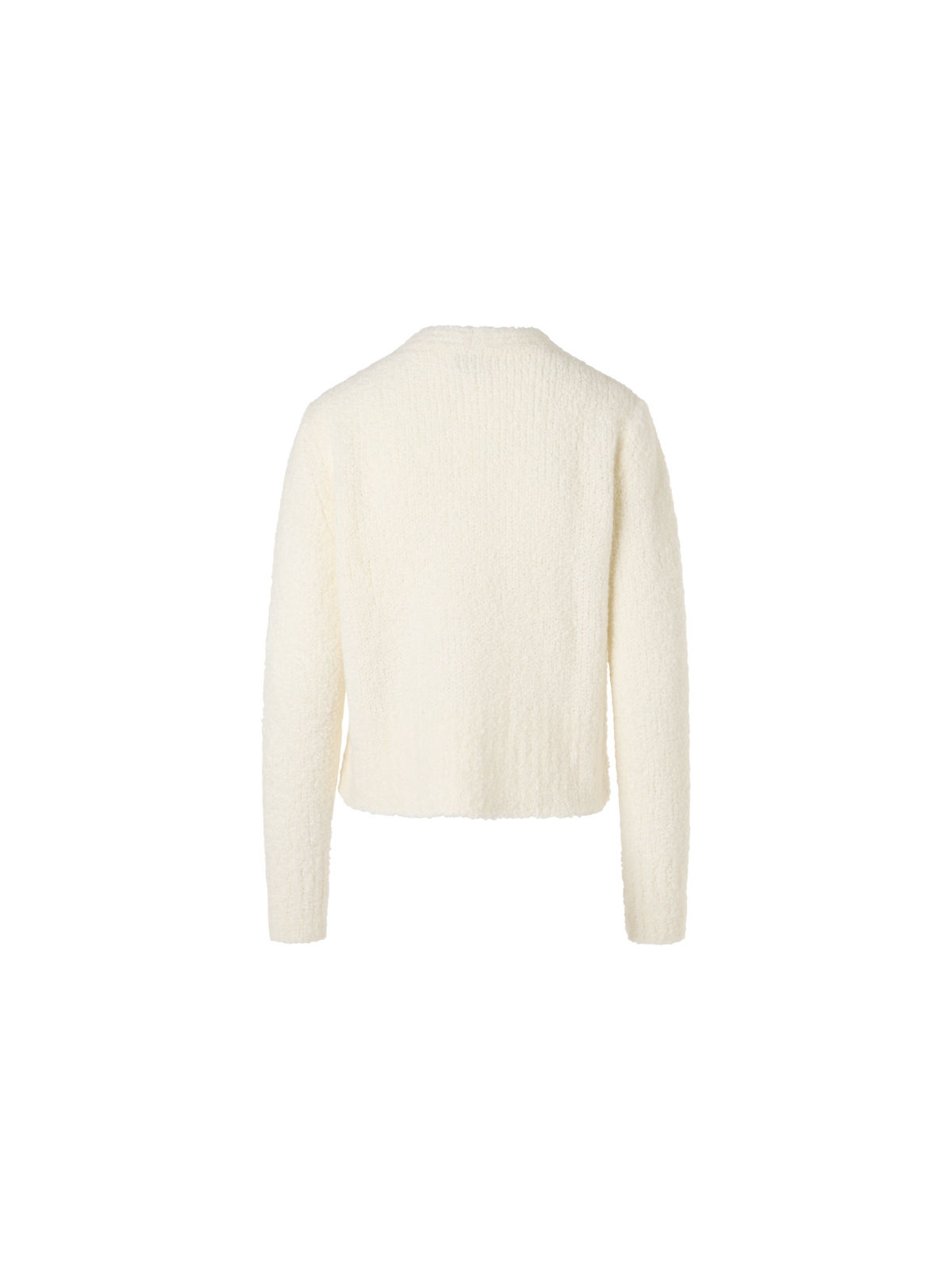 Designer カシミアシルクブークレ ・ニットカーディガン