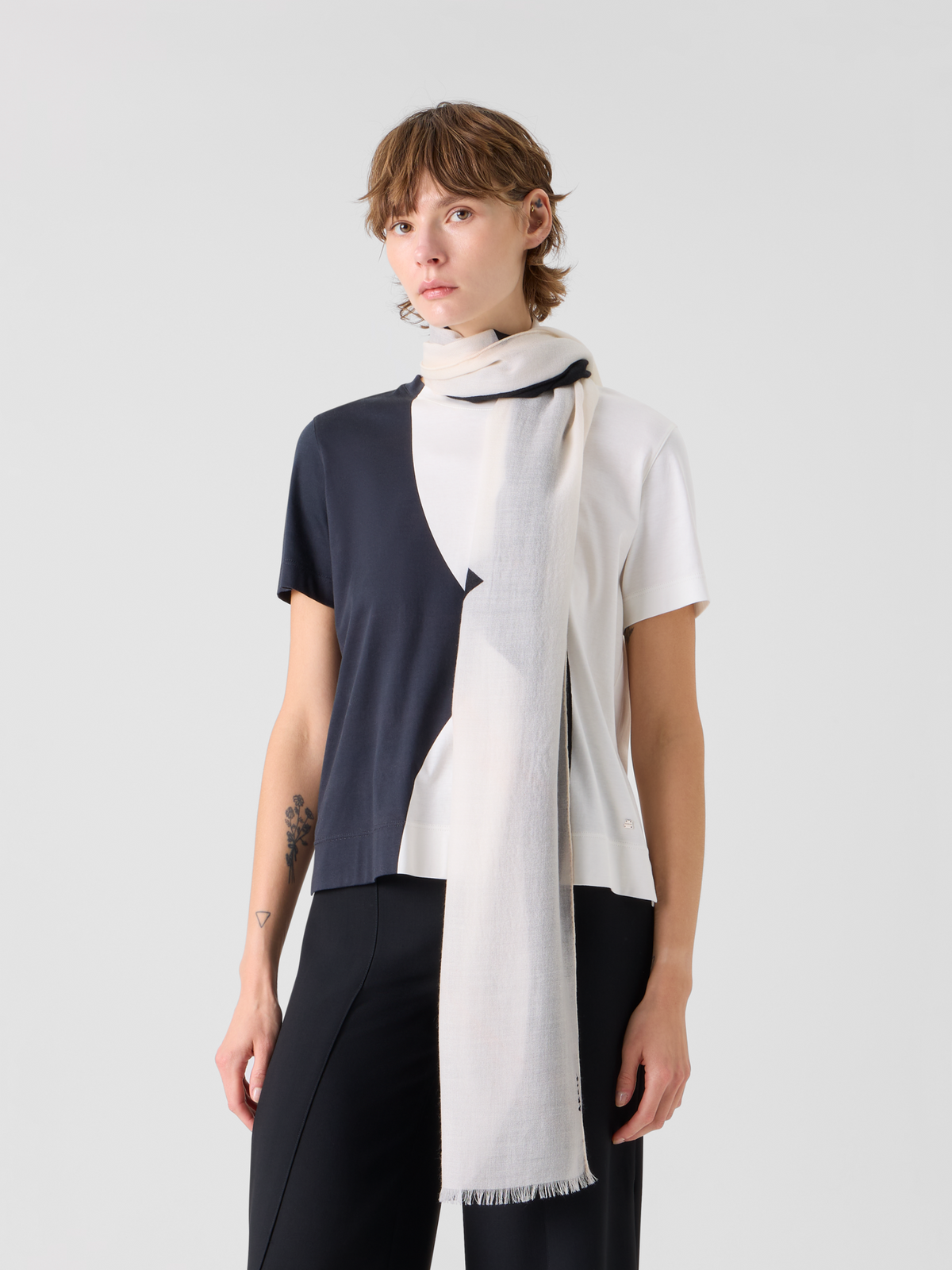 Designer カシミア ・スカーフ #editorial