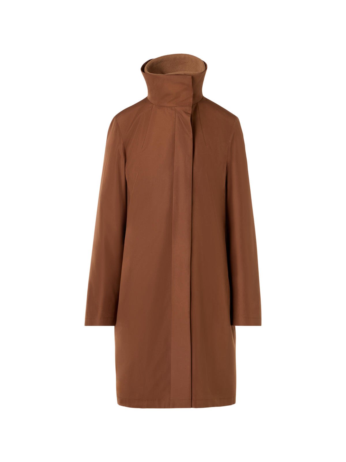 Designer シルクタフタ コート The O'Neill Coat（オニール・コート） - ブラウン