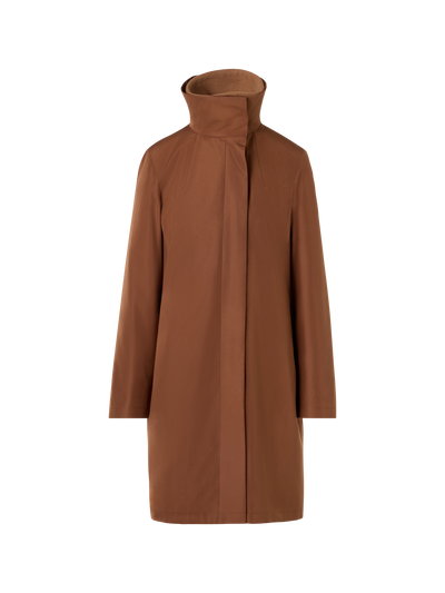 Designer シルクタフタ コート The O'Neill Coat（オニール・コート） - ブラウン