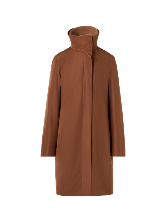 Designer シルクタフタ コート The O'Neill Coat（オニール・コート） - ブラウン