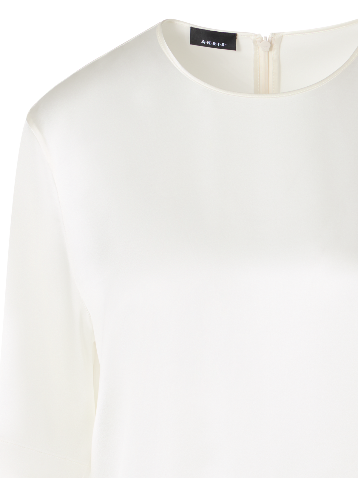 Designer シルクサテン ・ブラウス