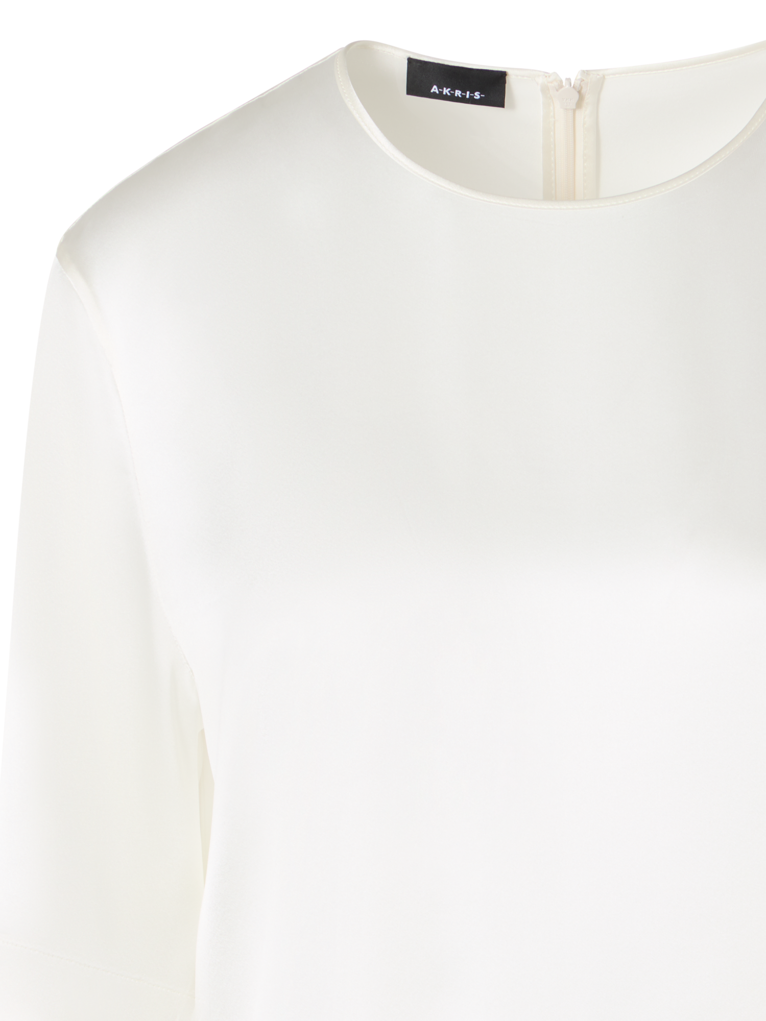Designer シルクサテン ・ブラウス