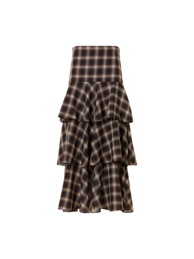 Designer テクノウールブレンド スカート