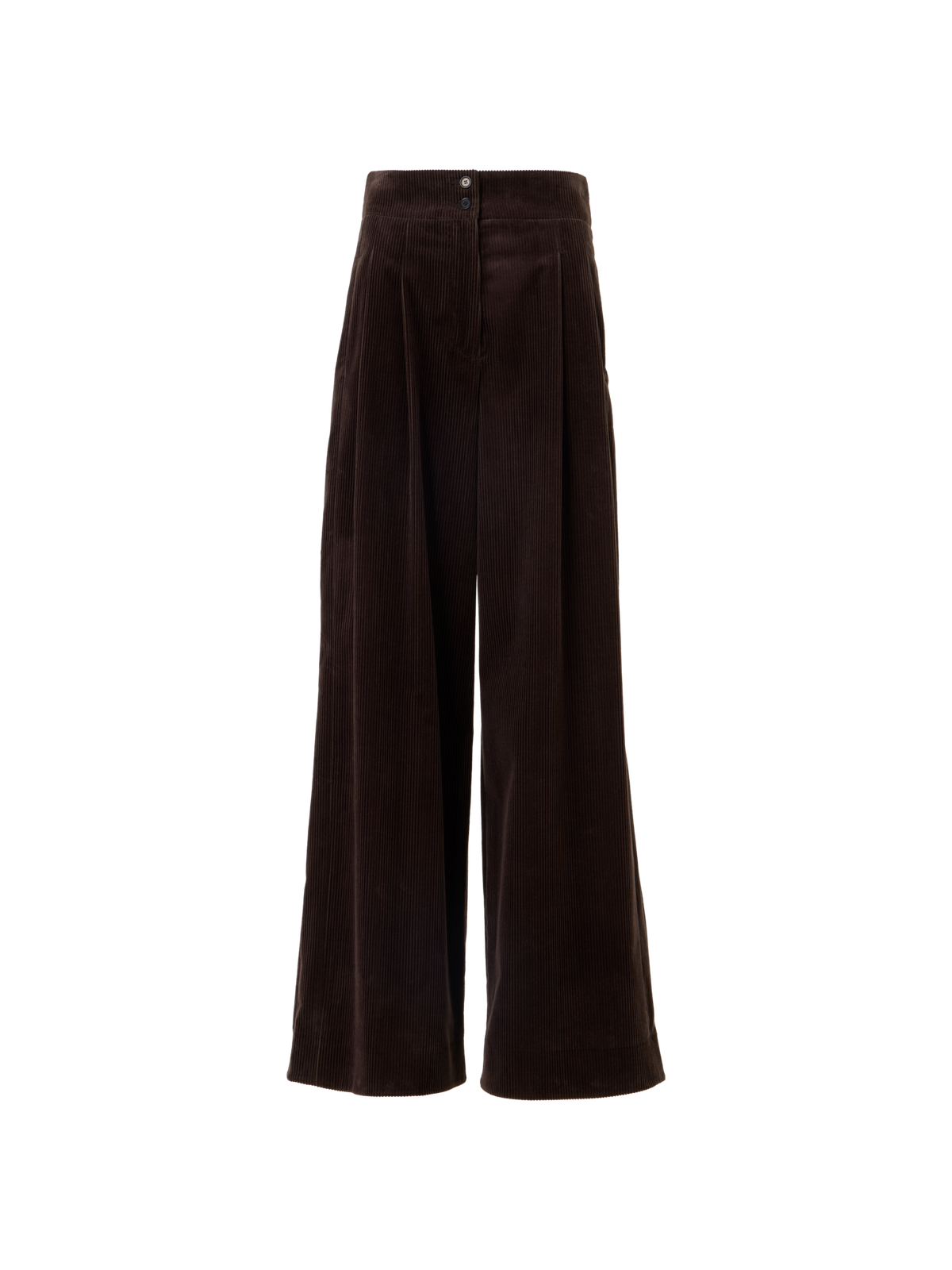 Designer コットンコーデュロイ パンツ The Florence Pants（フローレンス・パンツ） - ブラウン