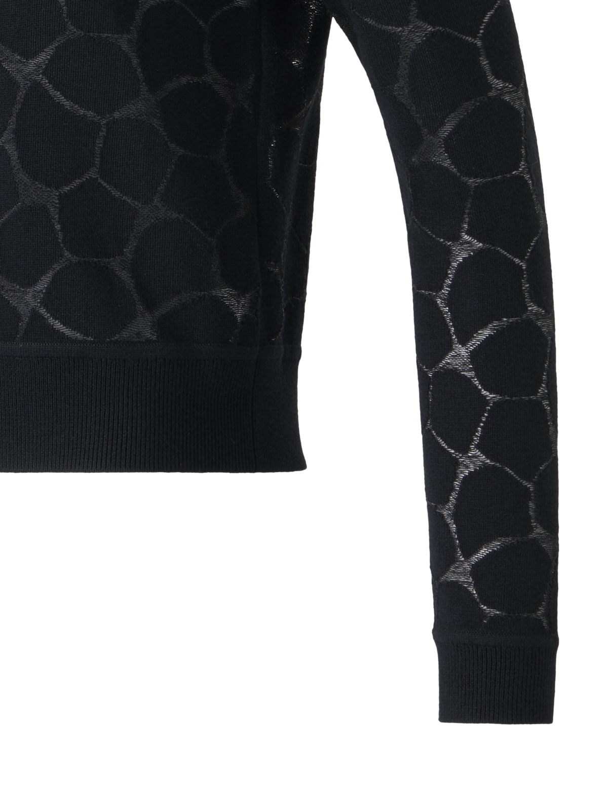 Designer ウールシルク ・ニットカーディガン