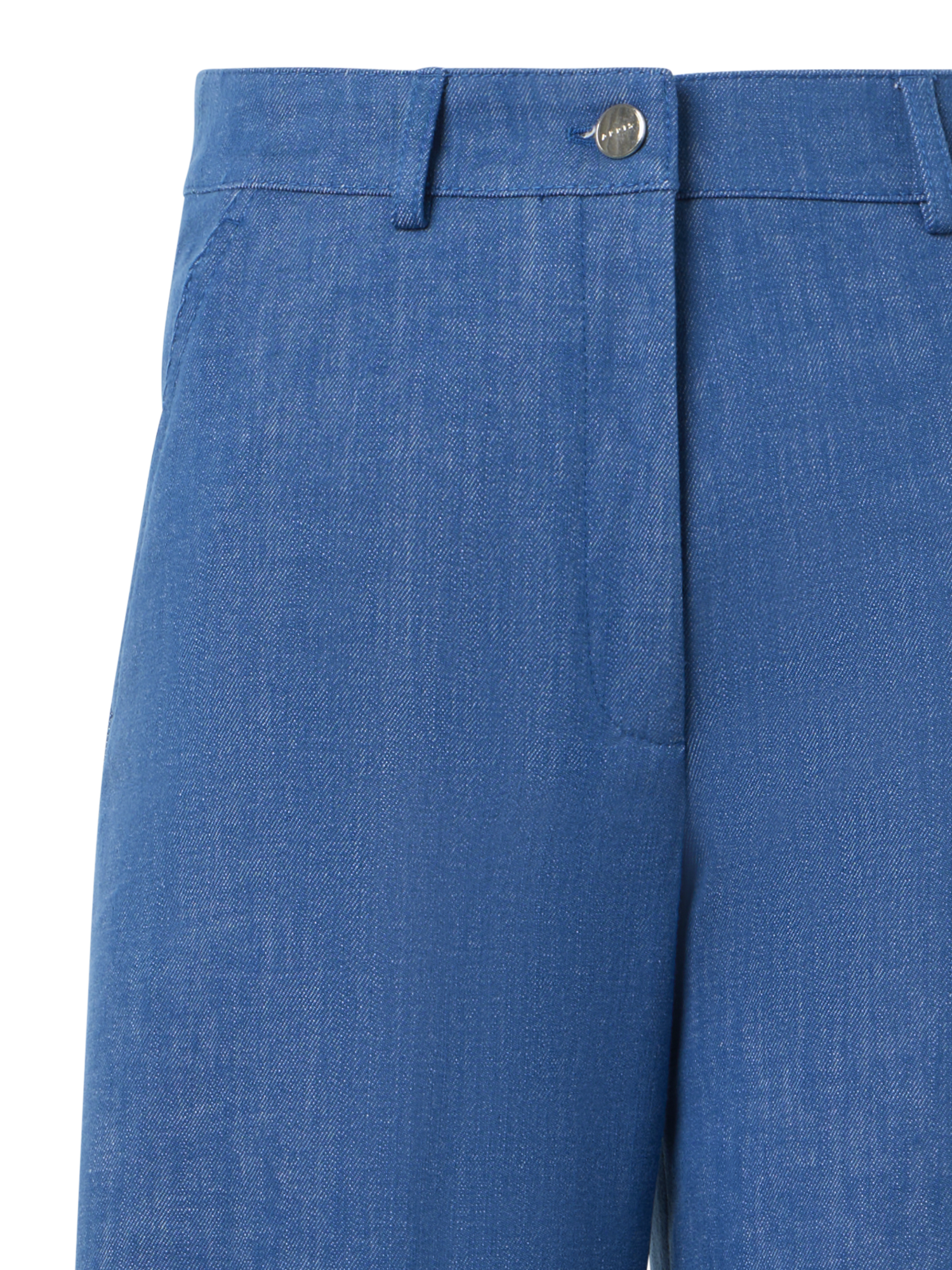 Designer コットンストレッチデニム ・パンツ - ブルー