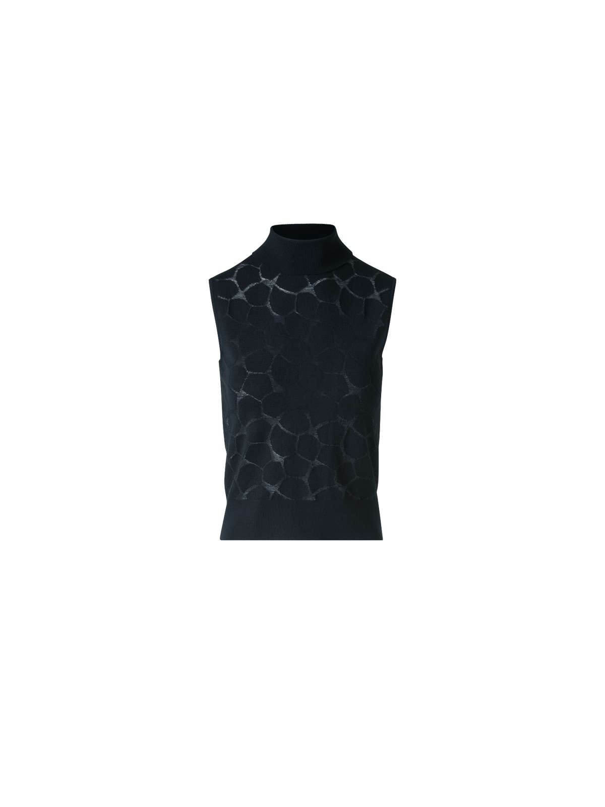 Designer ウールシルク ・ニットトップ