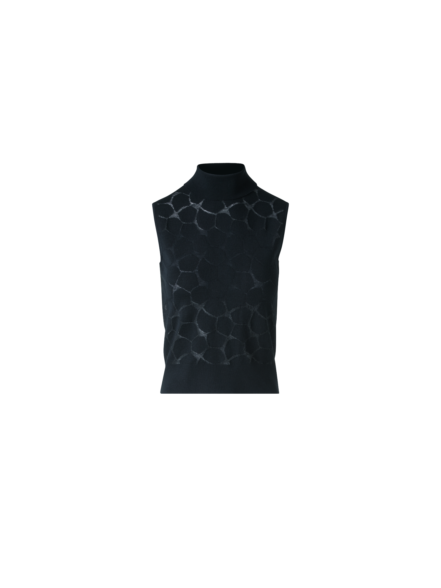 Designer ウールシルク ・ニットトップ