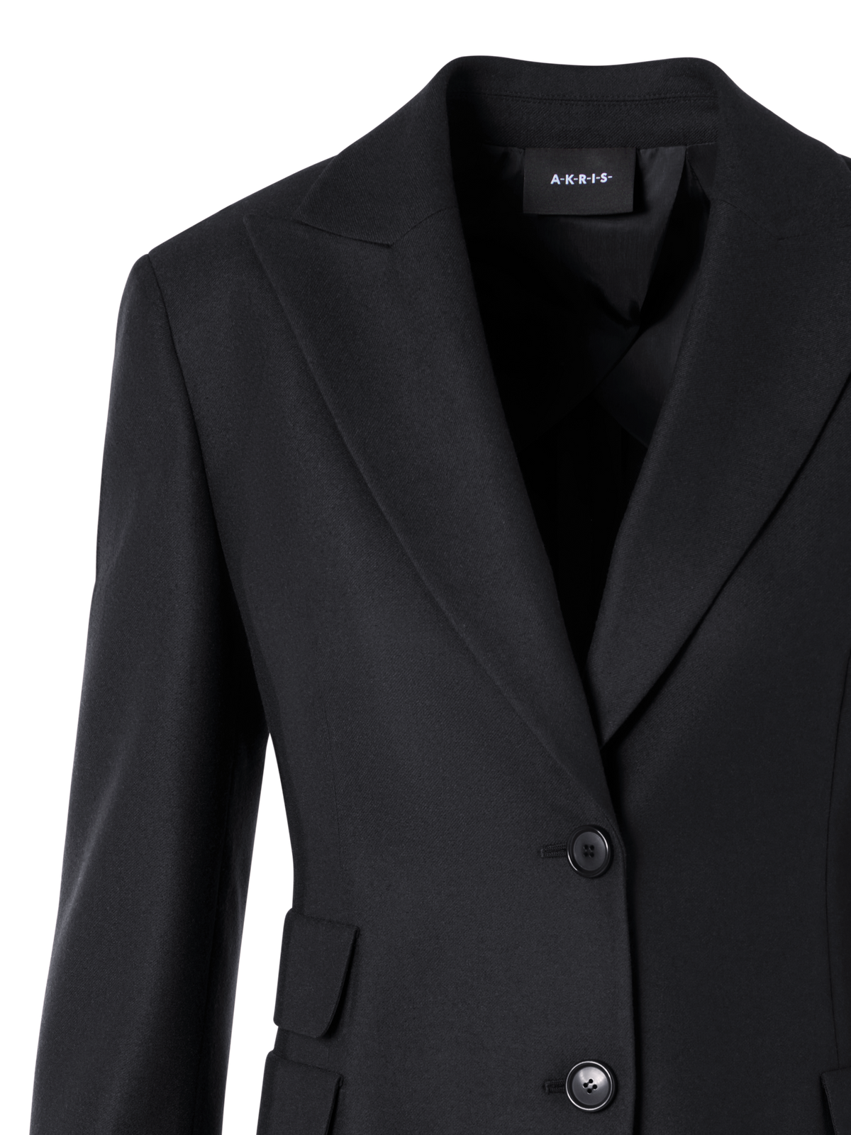 Designer ウールストレッチフランネル ジャケット The Hans Jacket（ハンス・ジャケット） - グレー