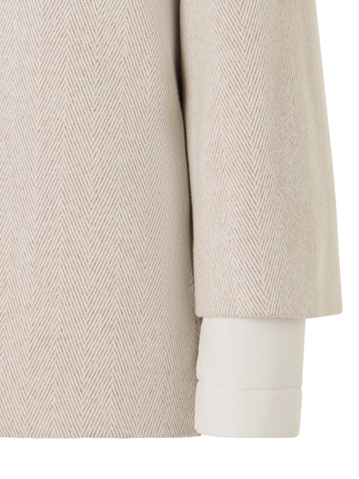 Designer ウールブレンド カーコート - ベージュ