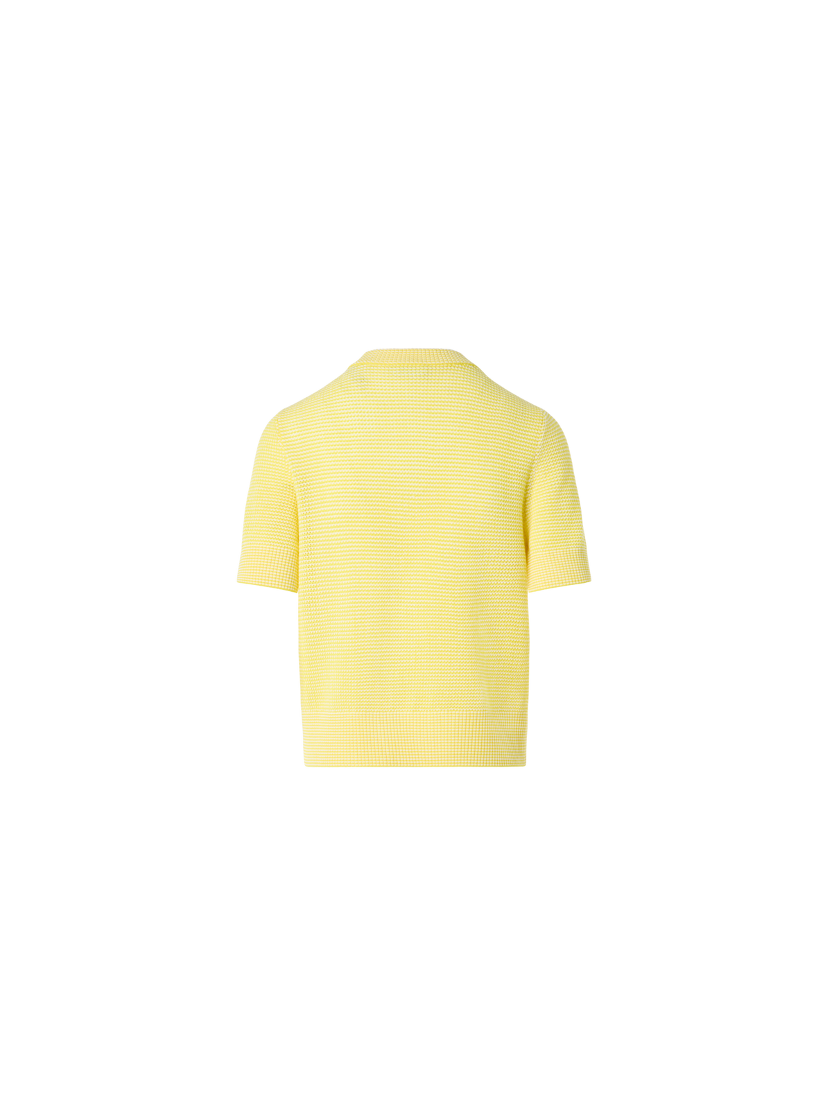 Designer メリノウール ・ニットカーディガン - イエロー
