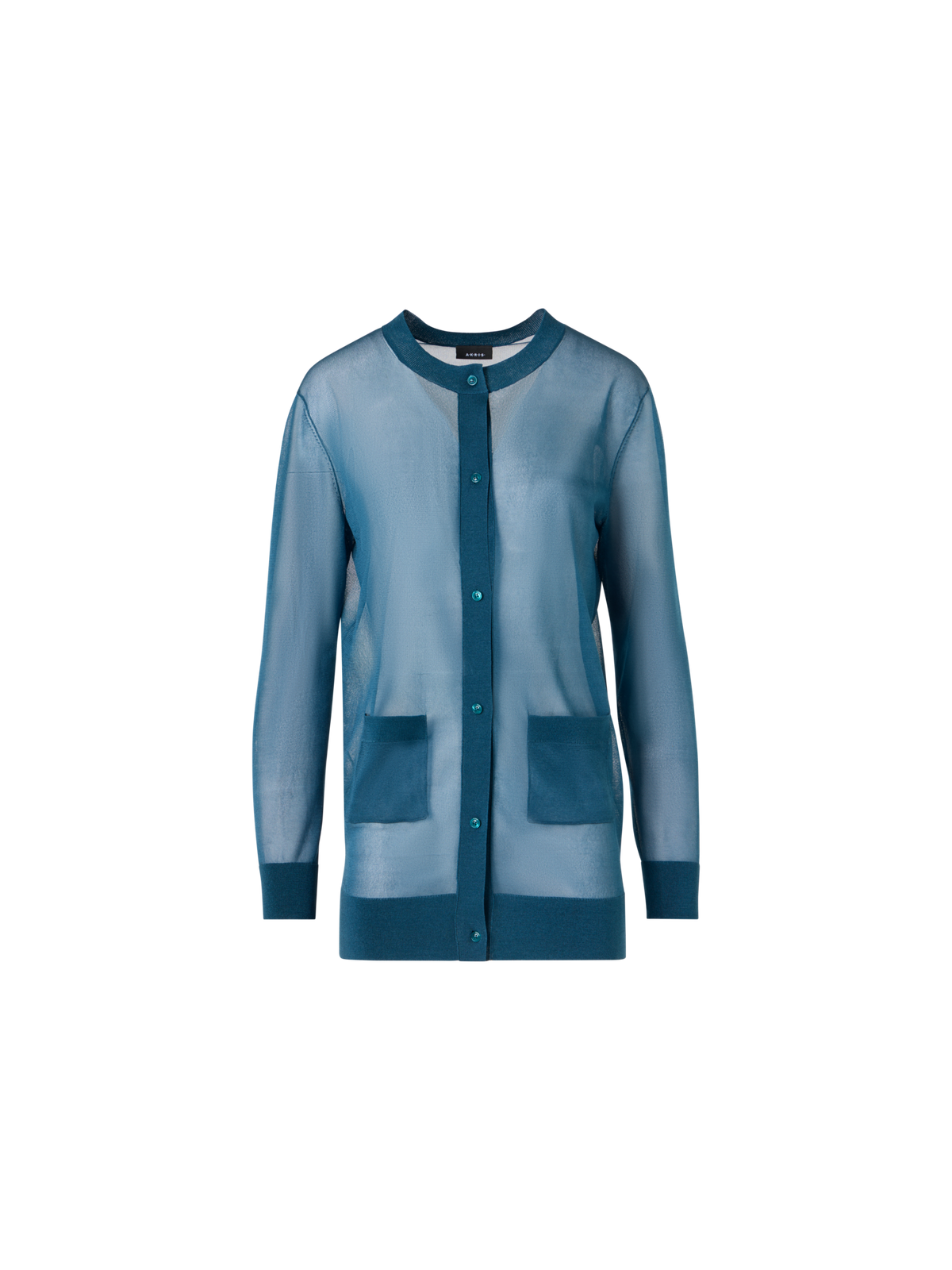 Designer シルク ・ニットカーディガン