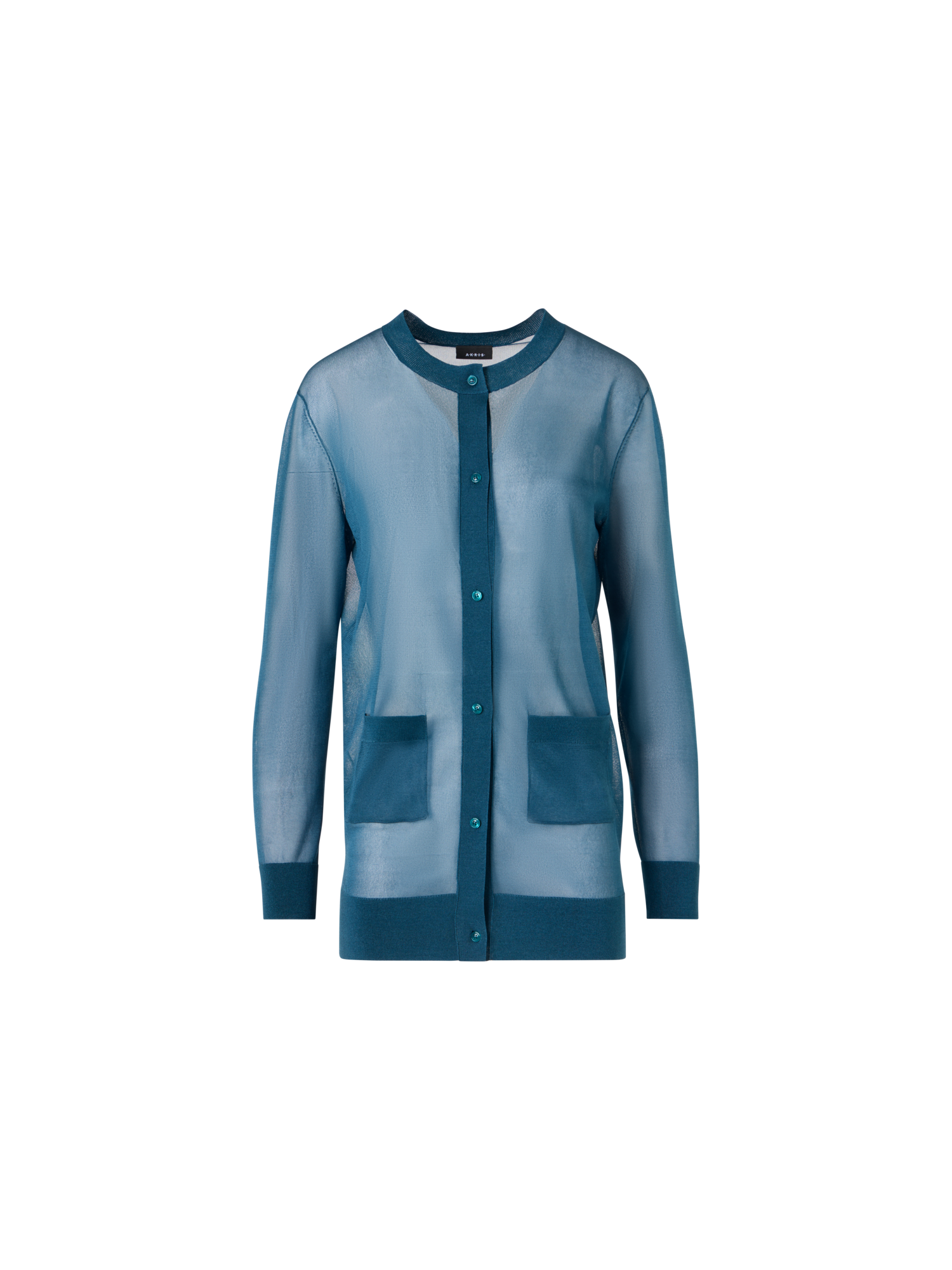 Designer シルク ・ニットカーディガン