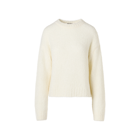 Cashmere Silk Bouclé Sweater