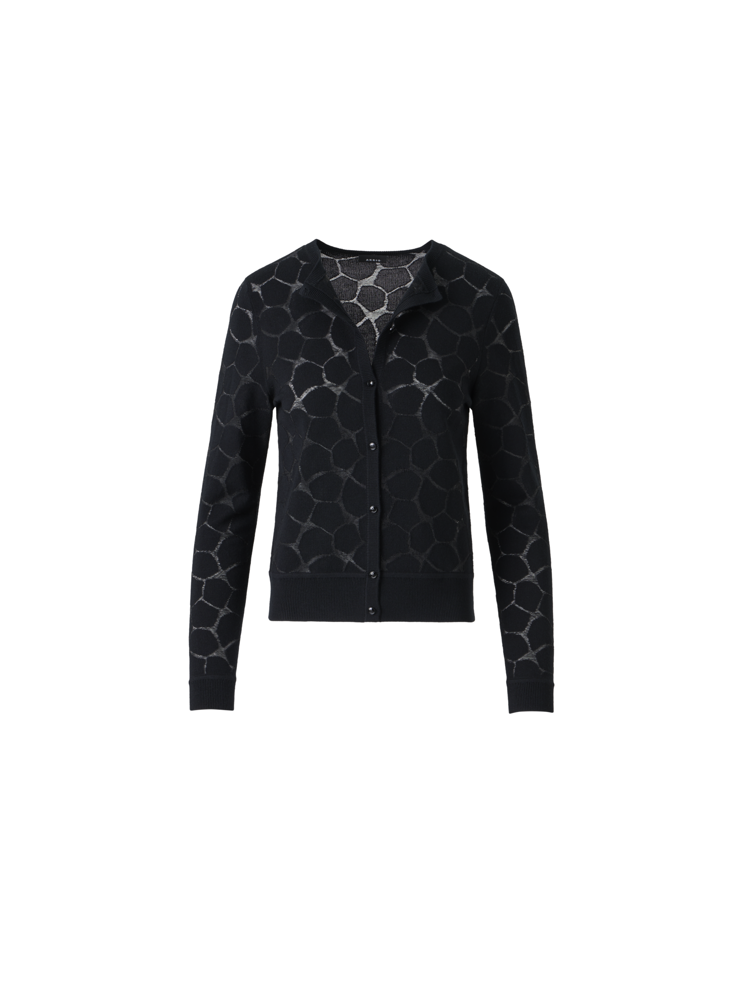Designer ウールシルク ・ニットカーディガン